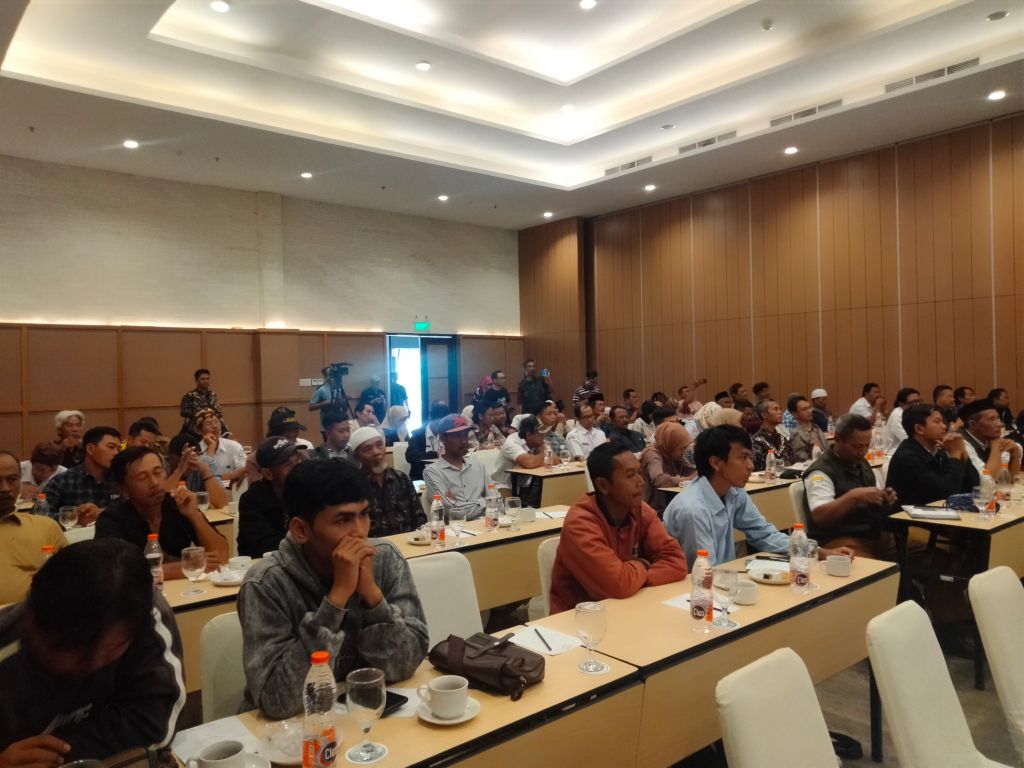 Giat Sosialisasi Program Strategis Kementerian ATR BPN di Kabupaten Kuningan, Jawa Barat, Selasa 24 Oktober 2023.*