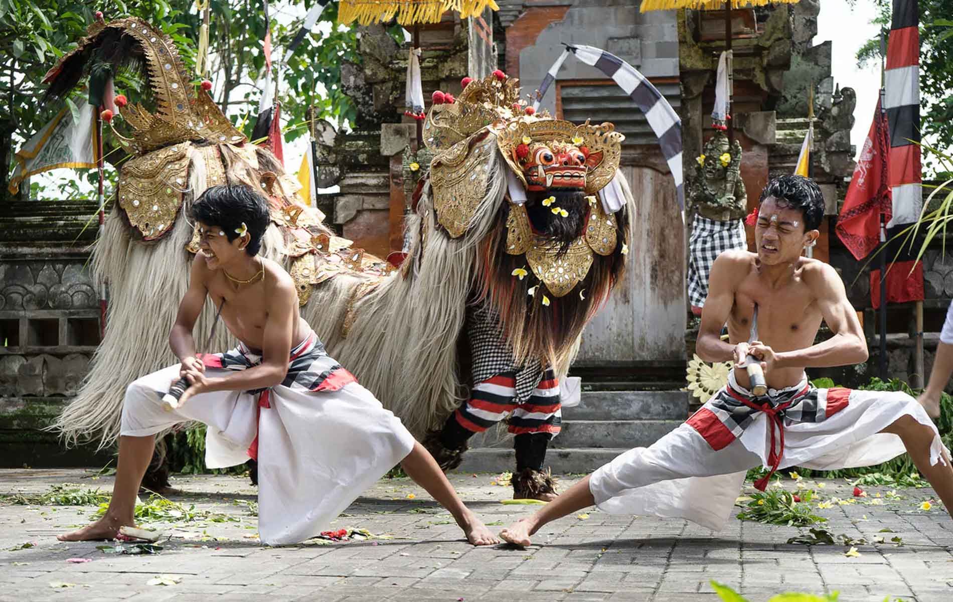 Penampilan Tarian Barong Bali
