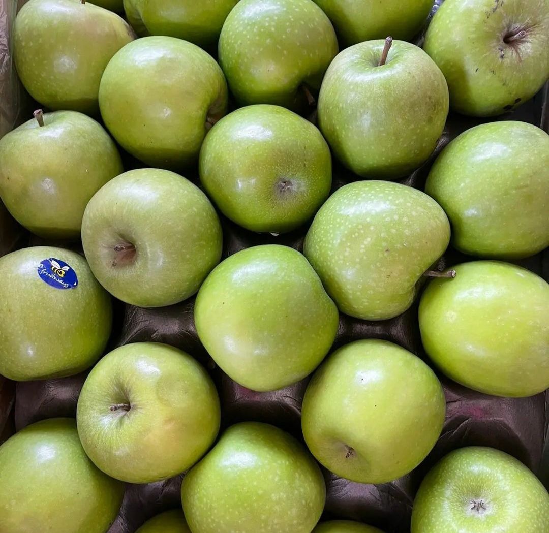 Apel Granny Smith, salah satu jenis buah apel di Indonesia/Instagram/fruiterrace
