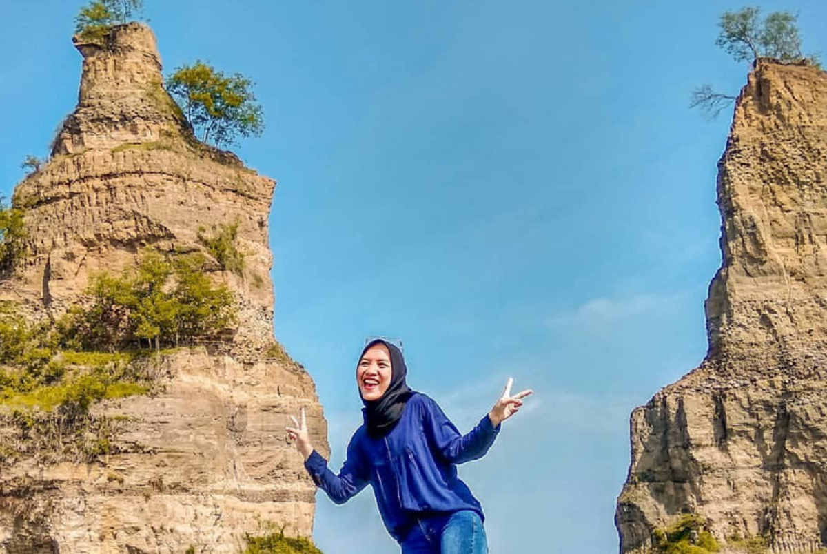 Brown Canyon Semarang: Transformasi Menakjubkan dari Tambang Batu Kapur ke Destinasi Wisata Terkenal/Dok. Instagram.com @browncanyonsemarang