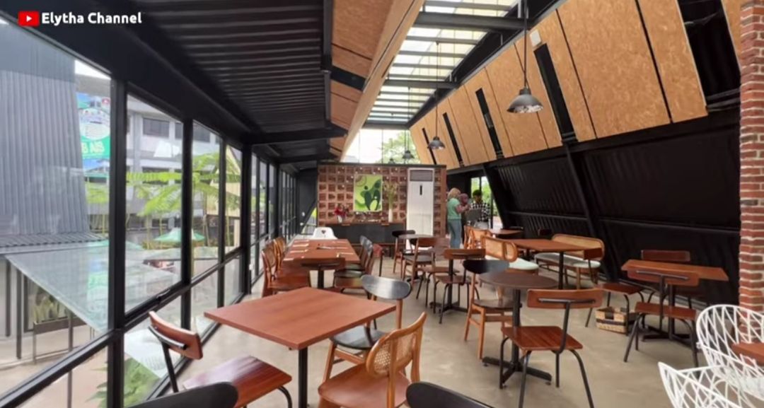 Kama Ruang Resto, resto dan cafe kekinian di Pondok Aren Tangerang Selatan Banten/tangkapan layar YouTube/Elytha Channel 