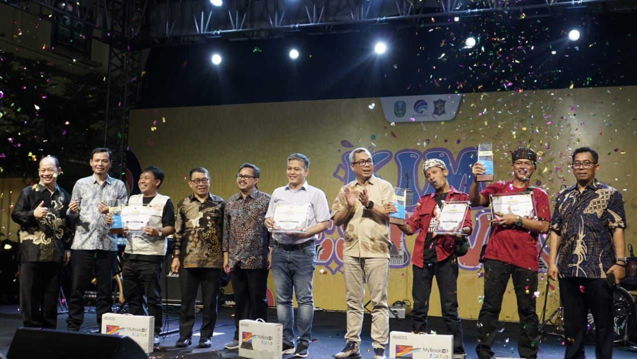 Puncak perayaan KIM Festival 2023 yang diselenggarakan oleh Kementerian Komunikasi dan Informasi Republik Indonesia (Kemenkominfo RI), Sabtu (28/10/2023.