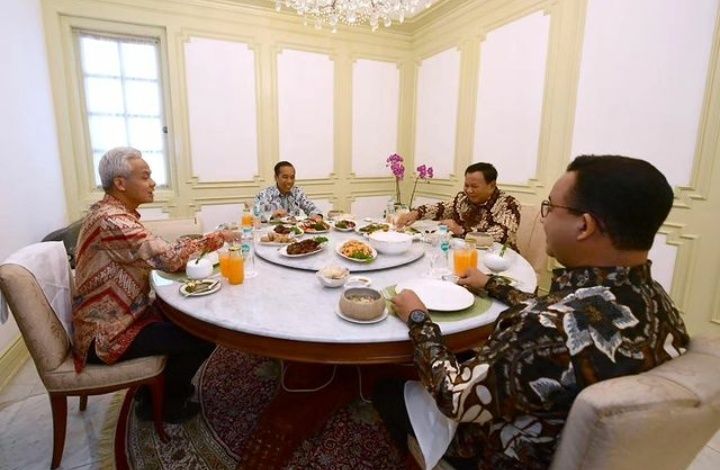 Dari pertemuan tersebut, Presiden Jokowi menyampaikan pesan yang tentunya sangat penting untuk dilaksanakan menjelang Pilpres 2024 ini.