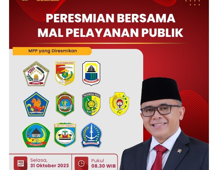 KemenpanRB Resmikan 10 MPP di Indonesia, Kabupaten Manggarai Timur dan Kota Kupang Mewakili NTT