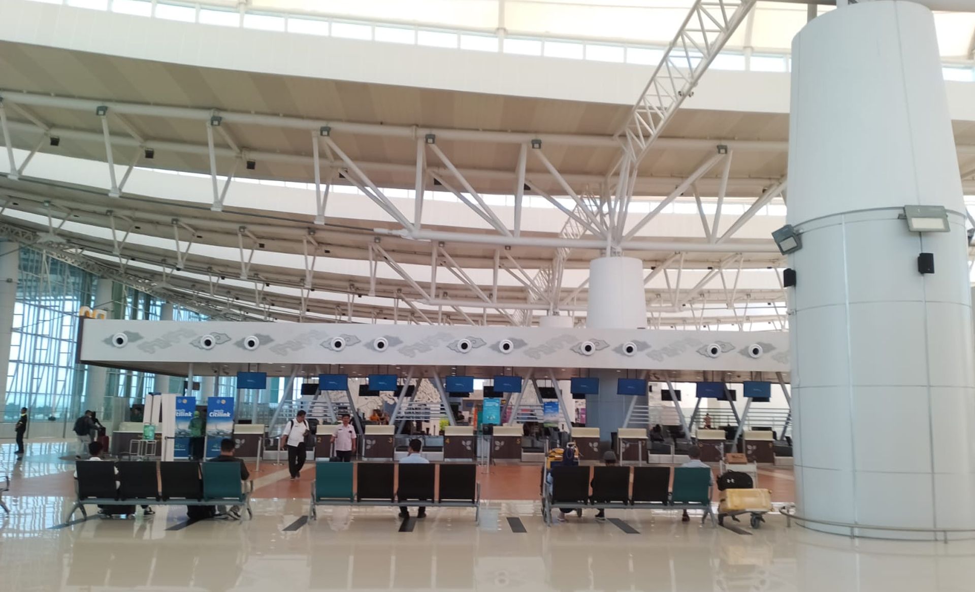 Suasana Bandara Internasional Jawa Barat (BIJB) Kertajati, Majalengka, Jawa Barat, Rabu 1 November 2023