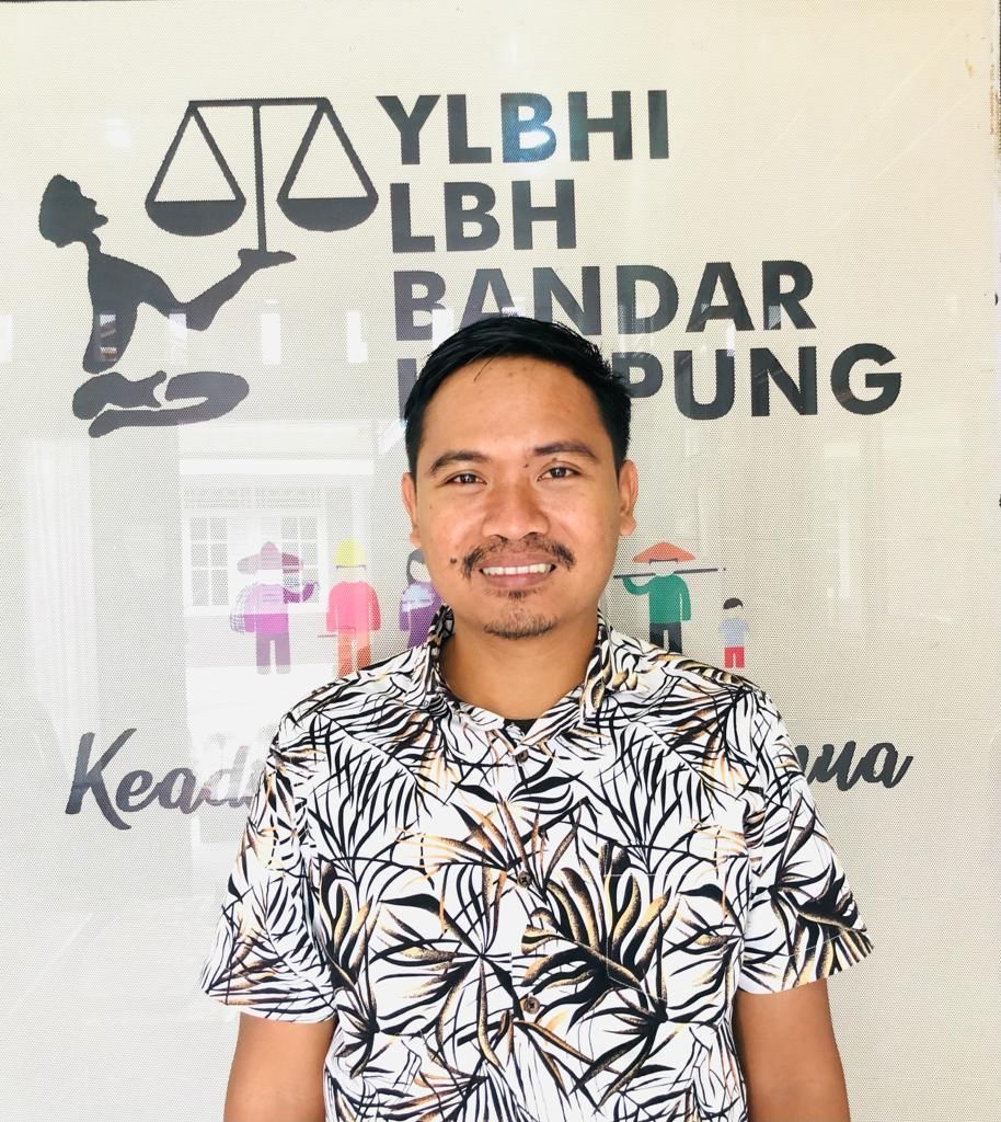 Direktur LBH Bandar Lampung, Sumaindra Jawardi.