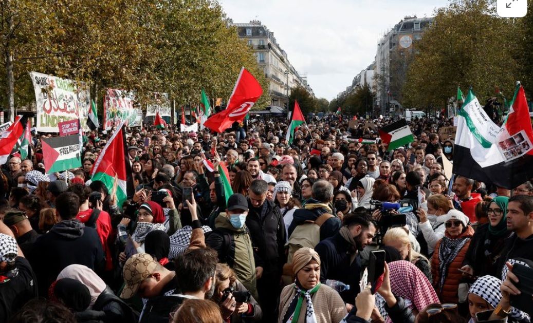Aturan Baru di Prancis menyatakan orang yang dukung Palestina tapi kutuk Israel bisa dikenai denda hingga Rp1,6 miliar 