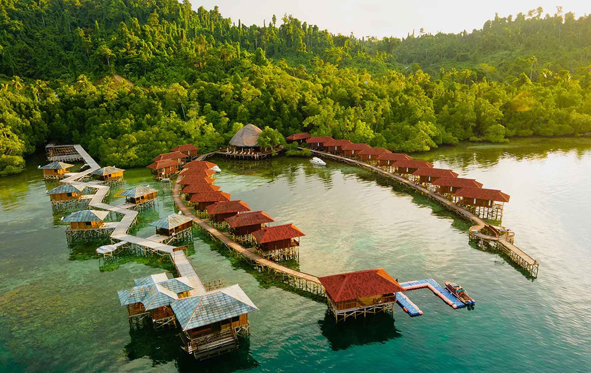 Korpak Villa & Resort, Salah Satu Resor di Pulau Waigeo, Raja Ampat, dengan Pemandangan Menakjubkan