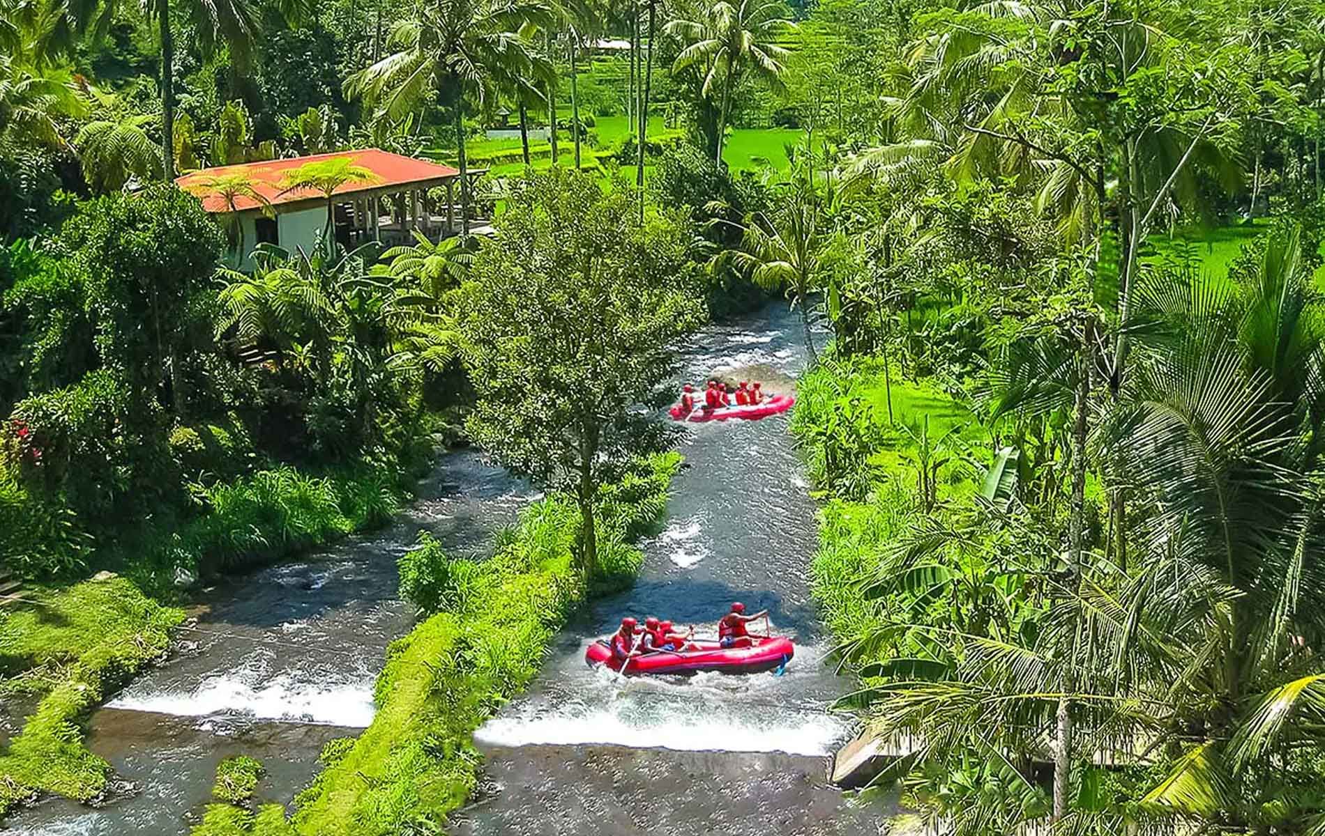 Sungai Ayung, Bali, Salah Satu Wisata Susur Sungai Terbaik di Indonesia