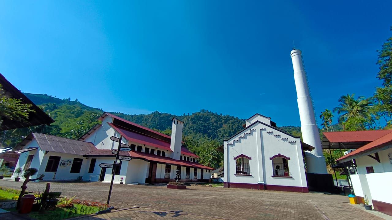 Museum Goedang Ransoem di Kota Sawahlunto, Sumatera Barat, yang merupakan salah satu tinggalan budaya Kota Warisan Dunia