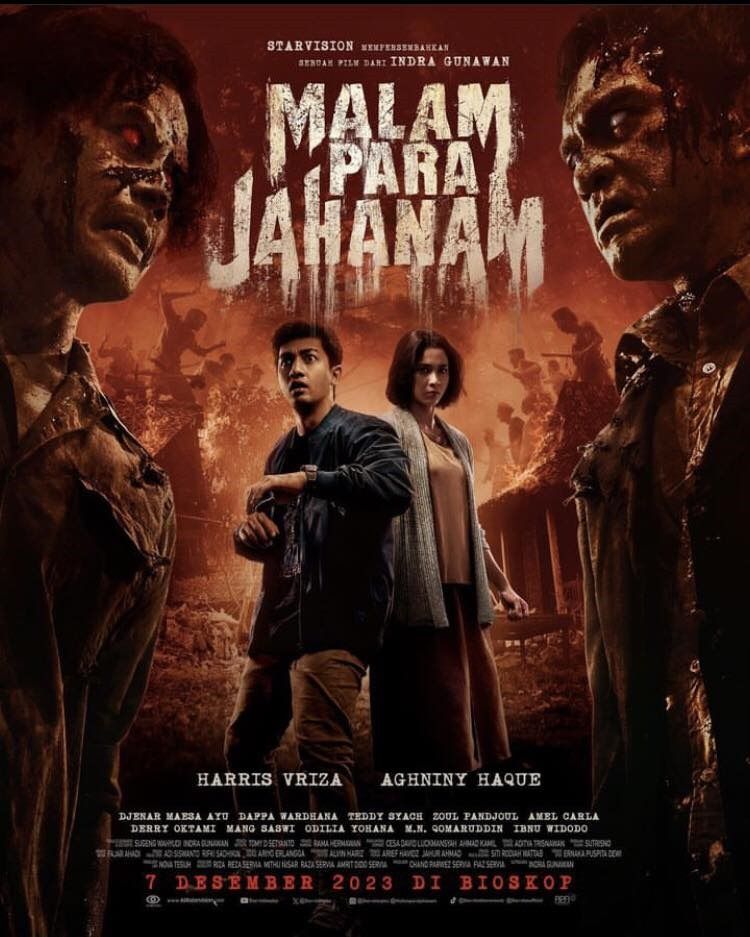 Official Poster Malam Para Jahanam 
