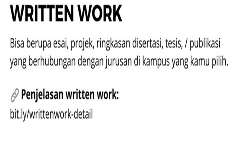 written work