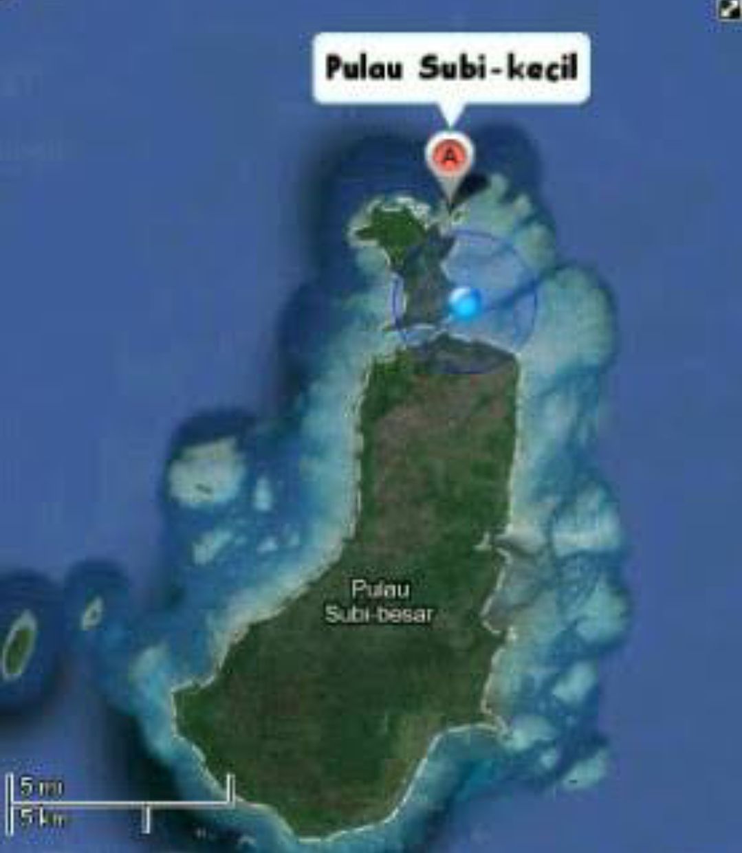 Pulau Subi Kecil dan Subi Besar -f/istimewa 