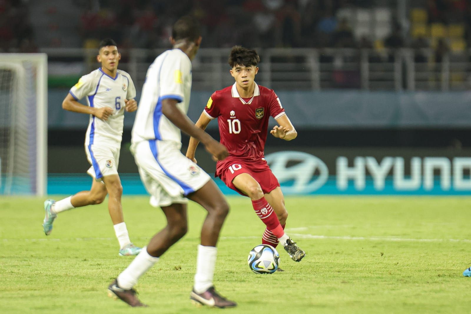Tim U-17 Indonesia vs Panama Piala Dunia U-17 2023 di Stadion Gelora Bung Tomo, Surabaya Senin, 13 November 2023