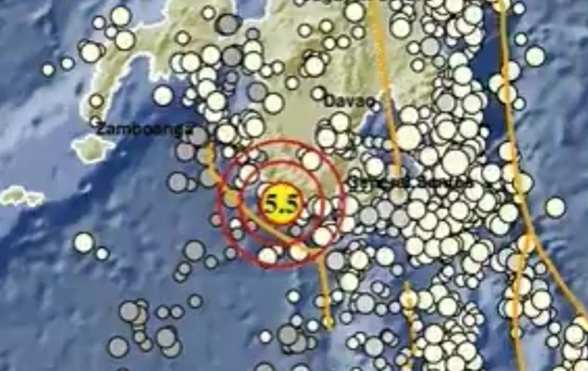 Catatan lanjutan dari BMKG terkait lokasi gempa bumi hari ini di Tahuna, Kepulauan Sangihe, Sulawesi Utara.
