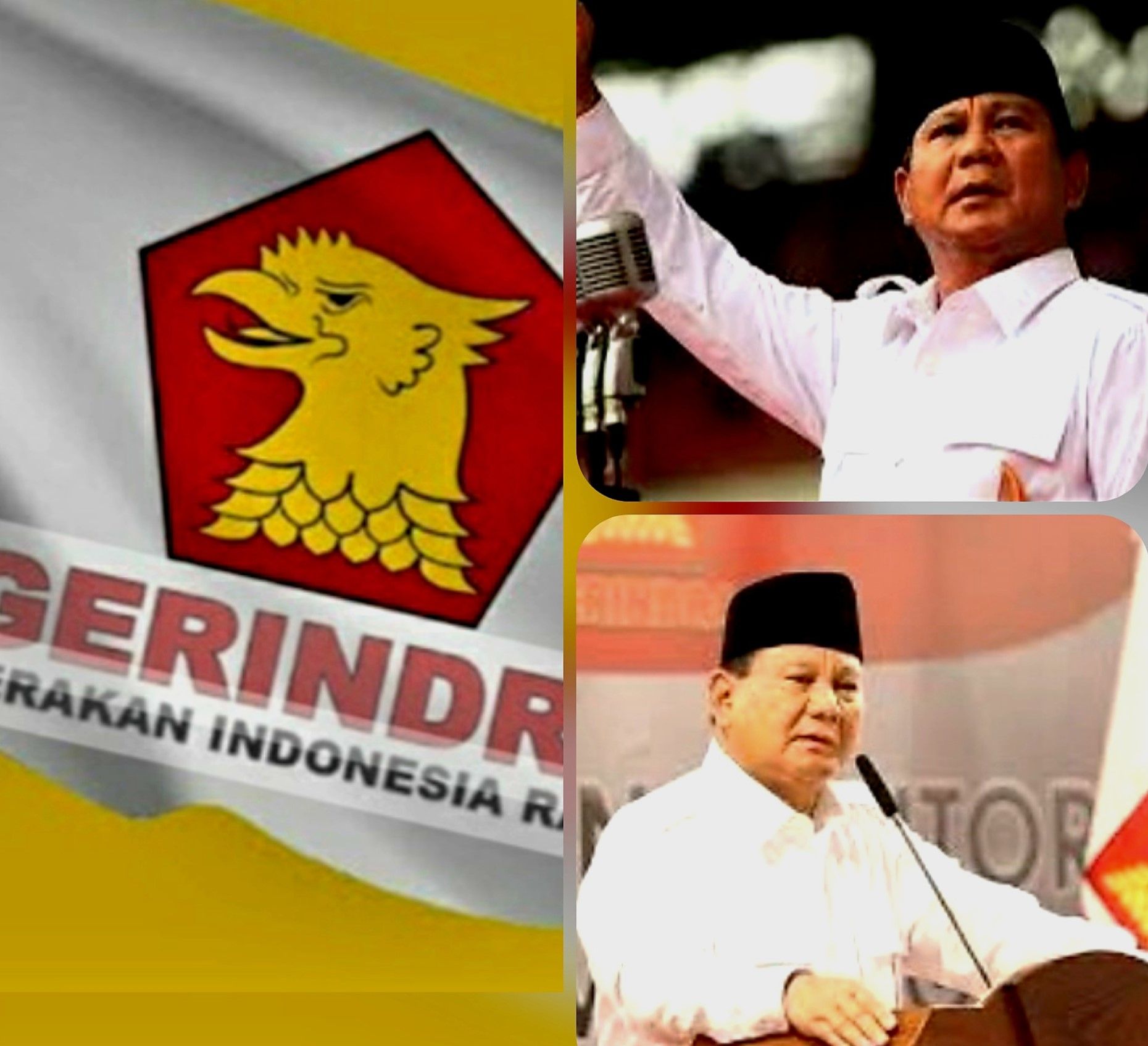 Ketua Umum Partai Gerindra, Prabowo Subianto yang juga Calon Presiden