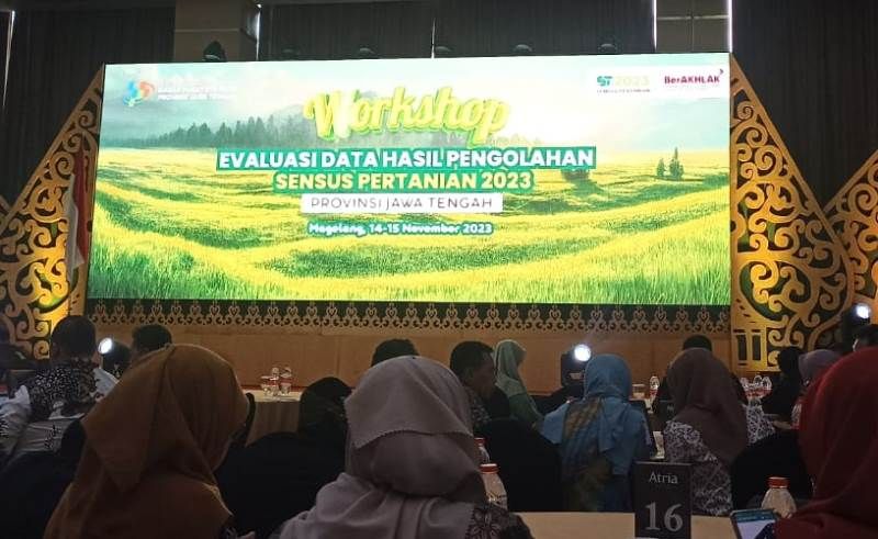 BPS)Provinsi Jawa Tengah, sebentar lagi akan merilis data hasil Sensus Pertanian 2023 (ST 2023). Hal itu diungkapkan Kepala BPS Jateng Dadang Hardiwan
