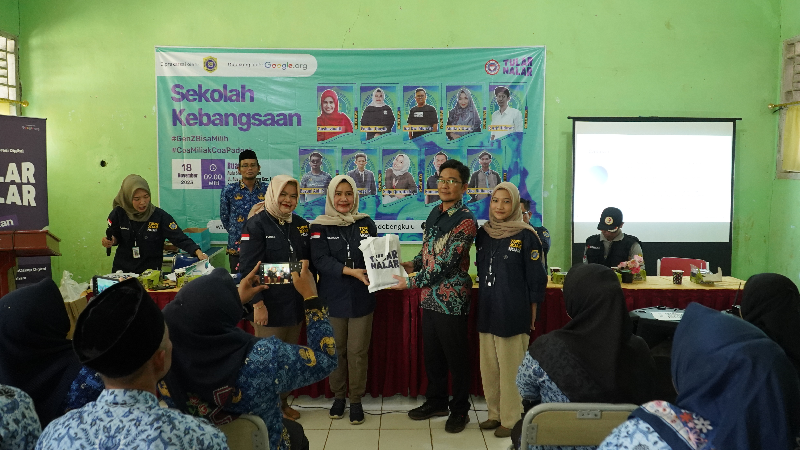 Mafindo Bengkulu dan Tular Nalar Gelar Sekolah Kebangsaan Literasi Digital untuk Pemilih Pemula di SMAN 5 Lebong/ foto: mafindo Bengkulu/