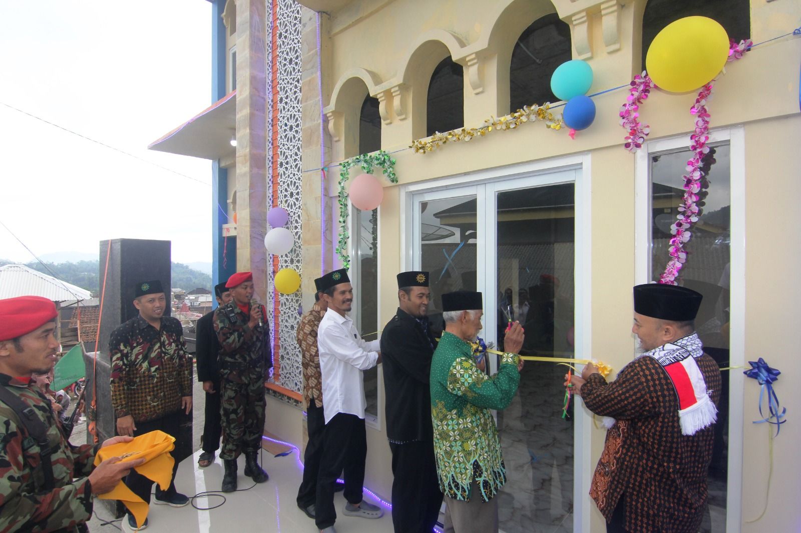 Peresmian gedung baru PRM Desa Balun