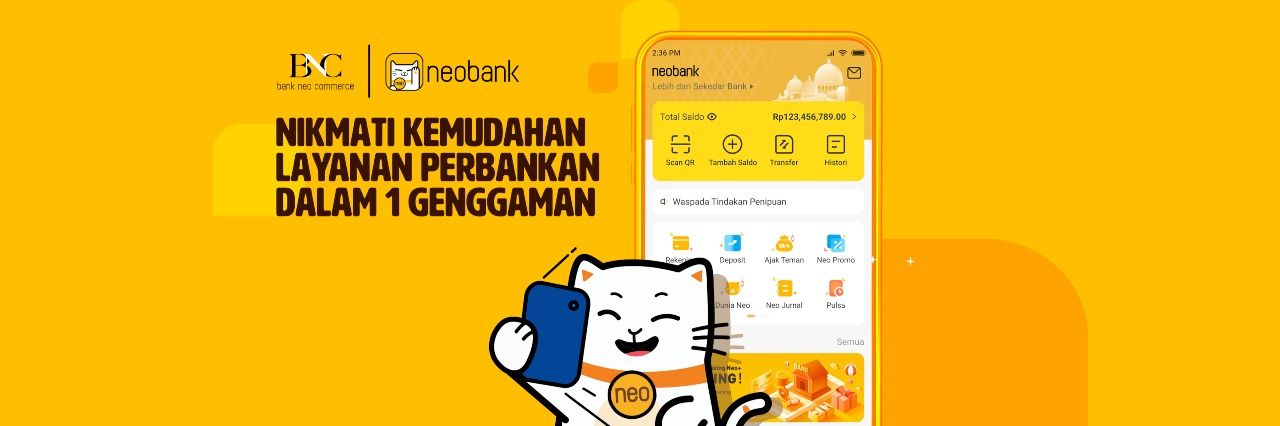 Neobank, salah satu aplikasi penghasil uang 2023