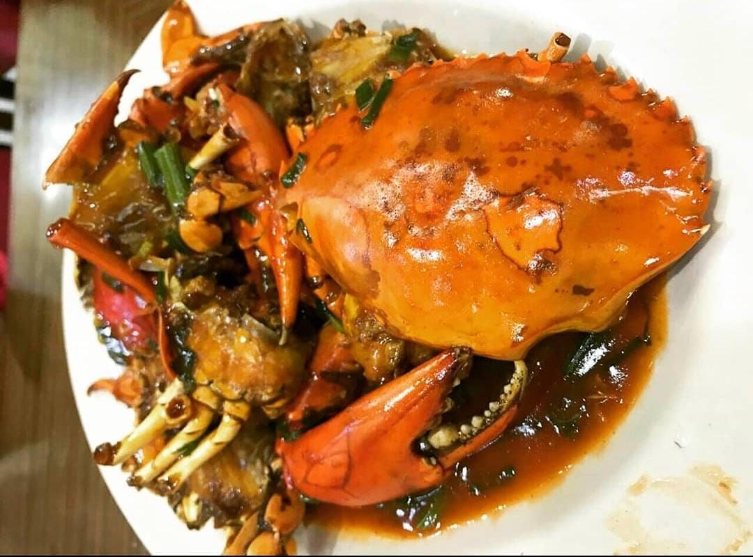 Ilustrasi sajian menu seafood di Pangandaran/