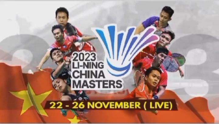 Jadwal Perempat Final China Masters 2023 Hari Ini 22 November 2023 di iNews TV, Ada Yeremia-Pram Hingga Leo-Daniel