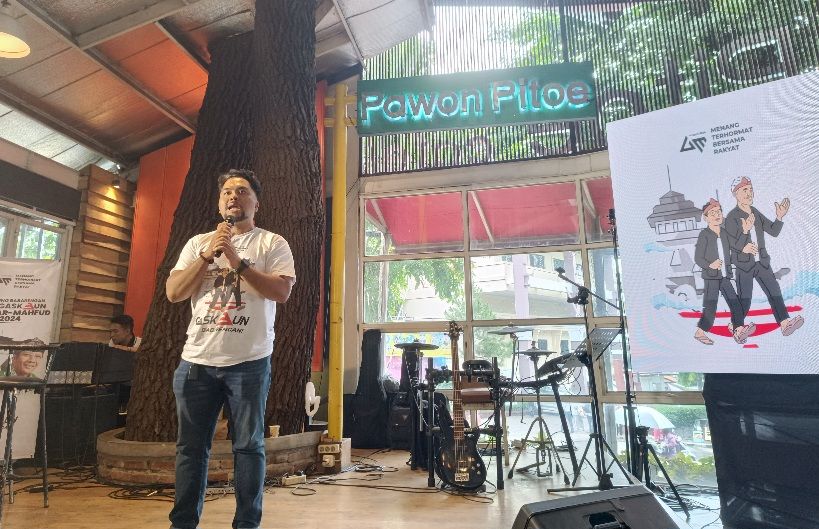 Koordinator gerakan 'Gaskeun Babarengan', Enda Nasution./Lucky M Lukman/Galamedianews