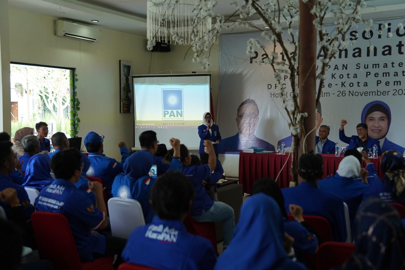 DPD PAN Siantar dan DPW PAN Sumut gelar Konsolidasi Penataan,  dr Susanti Targetkan 9 Kursi pada Pemilu 2024