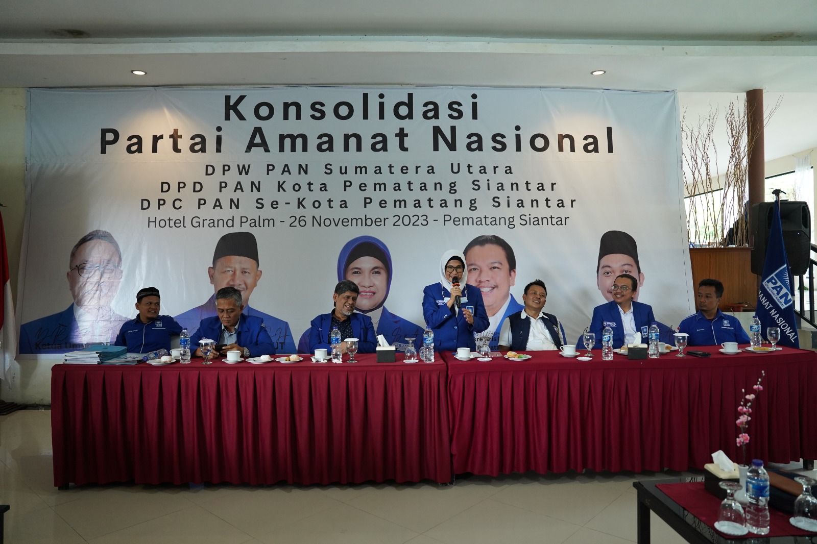 DPD PAN Siantar dan DPW PAN Sumut gelar Konsolidasi Penataan,  dr Susanti Targetkan 9 Kursi pada Pemilu 2024