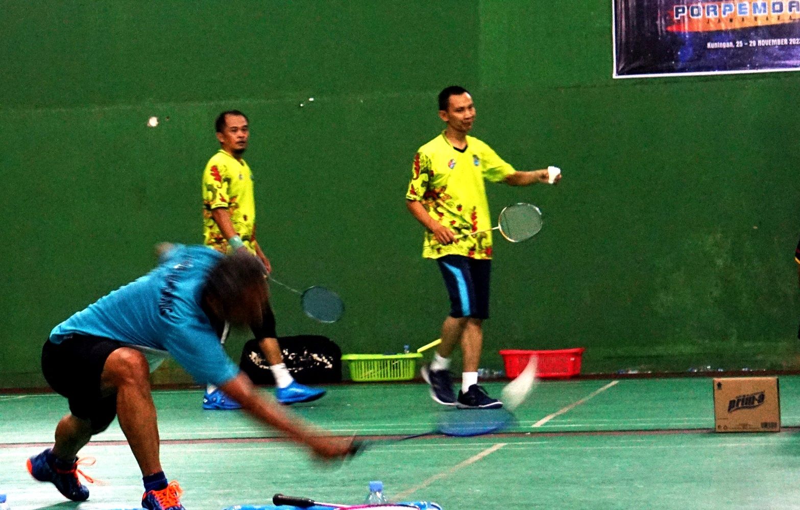 Yudi Iskandar yang merupakan peraih Juara Cabor Badminton pada Porpemda Jabar Tahun 2019 lalu, sekaligus sempat menjadi pelatih bagi Dheva Anrimusthi ketika memperkuat Bandung di ajang Popda Jabar, sebelum Dheva menjadi atlet Paralimpiade.*