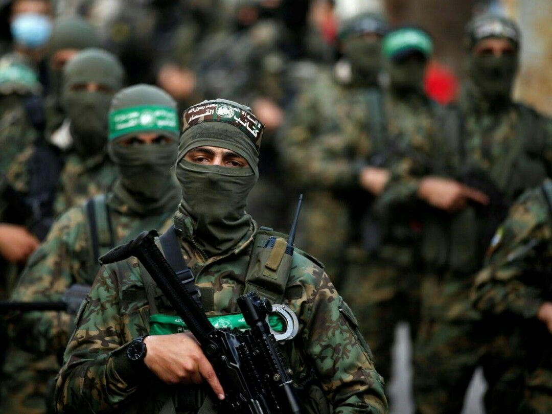 Pasukan Mujahidin Brigade Al Qassam Hamas Palestina