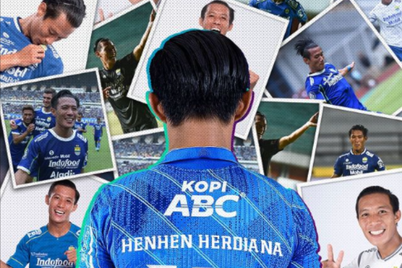 Persib Bandung resmi memulangkan Henhen Herdiana dari Dewa United, di bursa transfer pemain Liga 1 2023/2024.