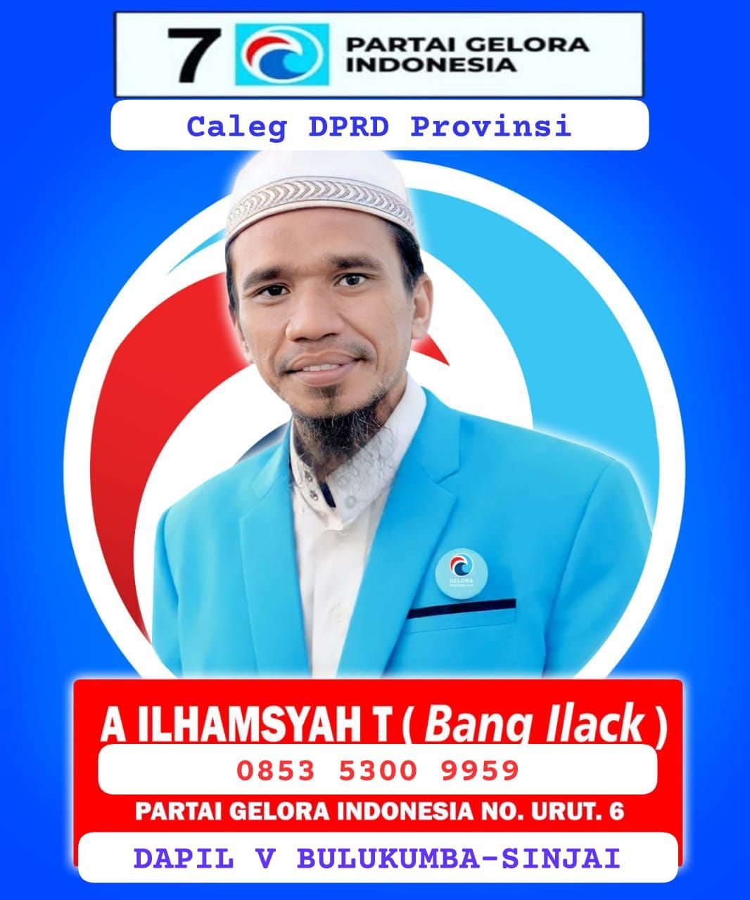 Caleg DPRD Sulsel Dapil 5 Bulukumba-Sinjai: Gerakan 'Parlemen Santri' bersama Ustad Ilhamsyah/WartaBulukumba.Com.