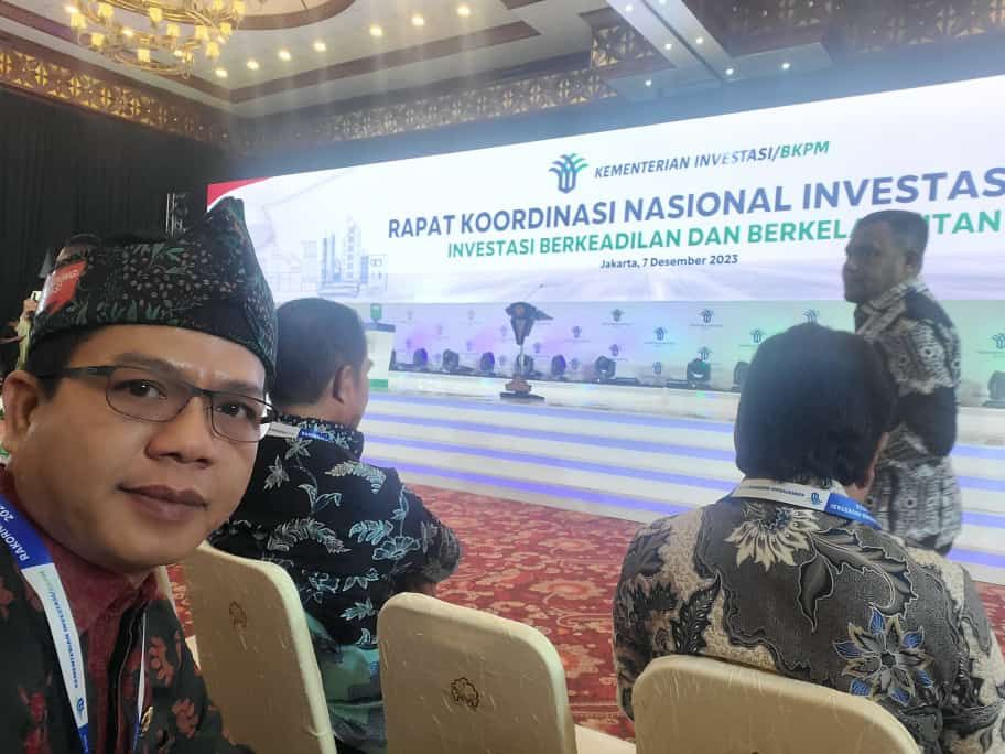 Bupati Bandung di acara Rakornas Investasi 2023, Balai Kartini Jakarta, Kamis 7 Desember 2023./ Istimewa