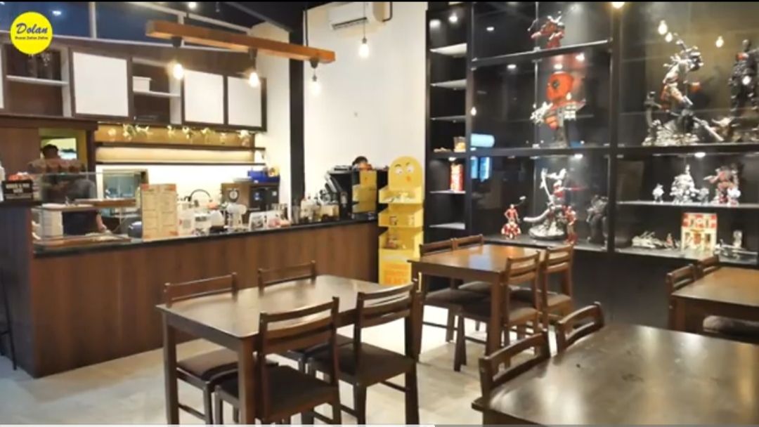 De Poris Coffee dan Eatery, cafe asri cozy di Cipondoh Kota Tangerang Banten/tangkapan layar YouTube/channel Doyan Jalan Jalan 