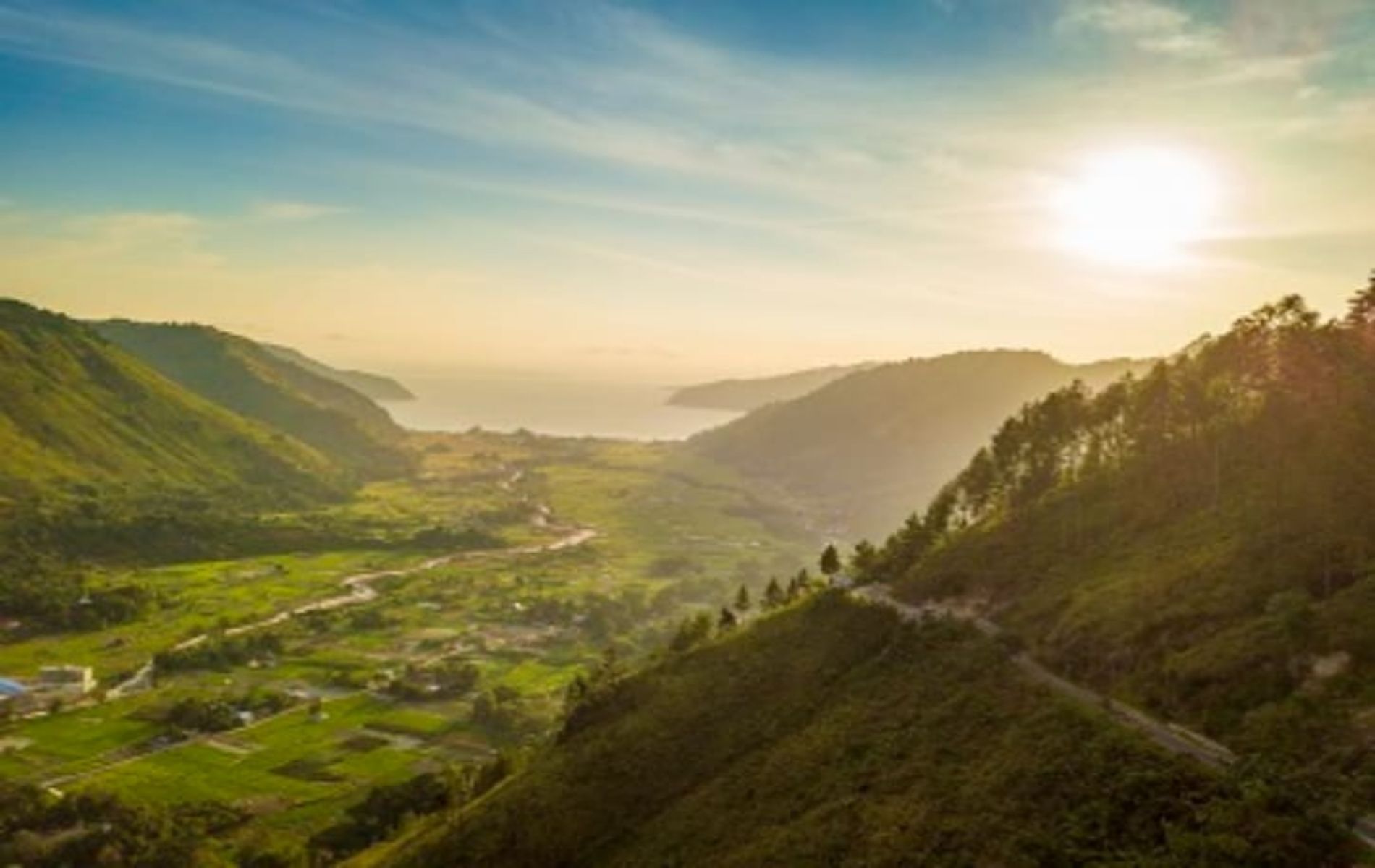 Lembah Bakkara merupakan destinasi wisata berjuluk Miniatur Geopark Kaldera Toba./Dok.Disbudpar Humbang Hasundutan