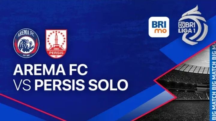 Jadwal Liga 1 Arema FC vs Persis Solo Hari Ini 9 Desember 2023, Lengkap Link Live Streaming