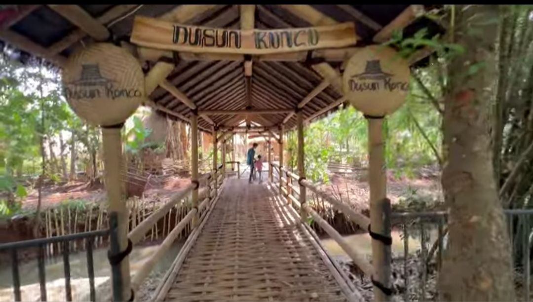 Dusun Konco, resto dan cafe asri cozy di Ciater Tangerang Selatan Banten/tangkapan layar YouTube/Sigma Family channel
