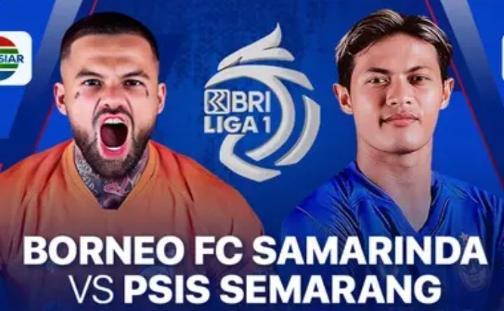 Jadwal Liga 1 Borneo FC Samarinda vs PSIS Semarang Hari Ini 9 Desember 2023 di Indosiar