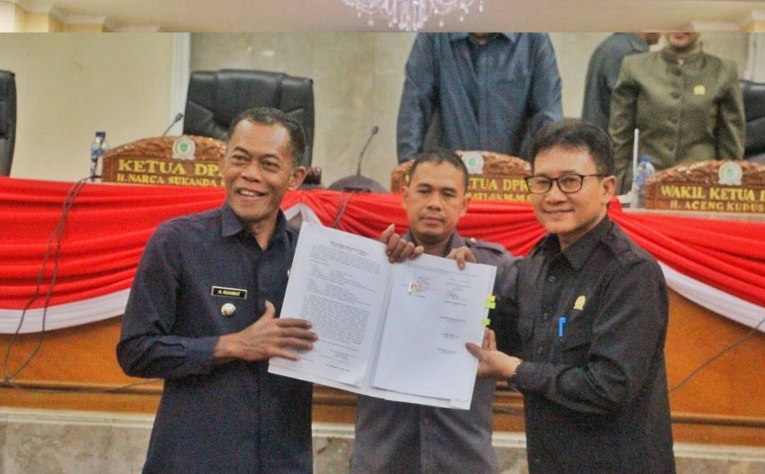 Bupati Subang dan Ketua DPRD Kab. Subang