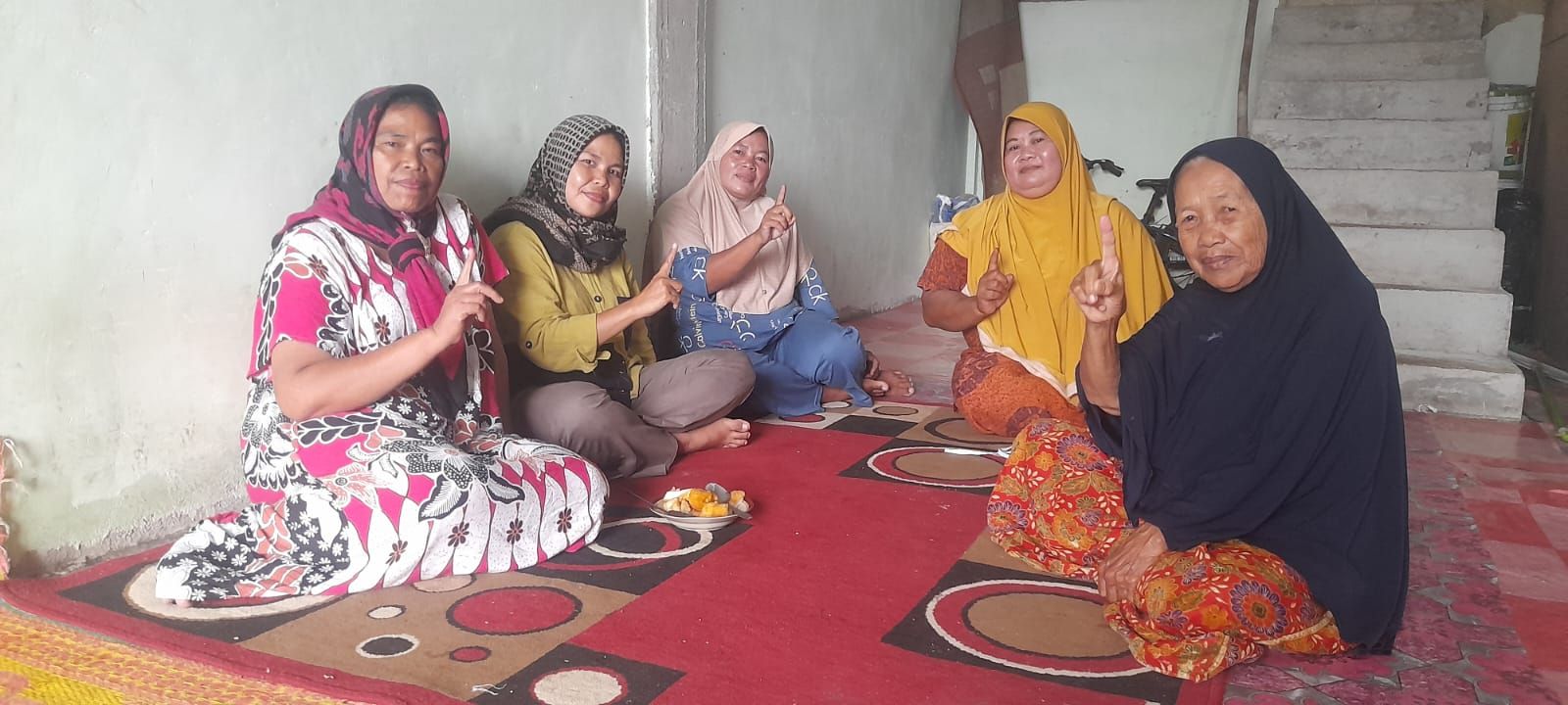 Para perempuan di Desa Batang Merangin menyatakan mendukung Delvia Harisa,S.Pdi untuk berjuang di DPRD Kabupaten Kerinci
