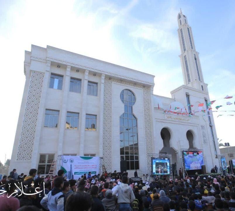 Megahnya Masjid Istiqlal Indonesia di Khan Younis, Gaza, Palestina sebelum dihancurkan penjajah Israel