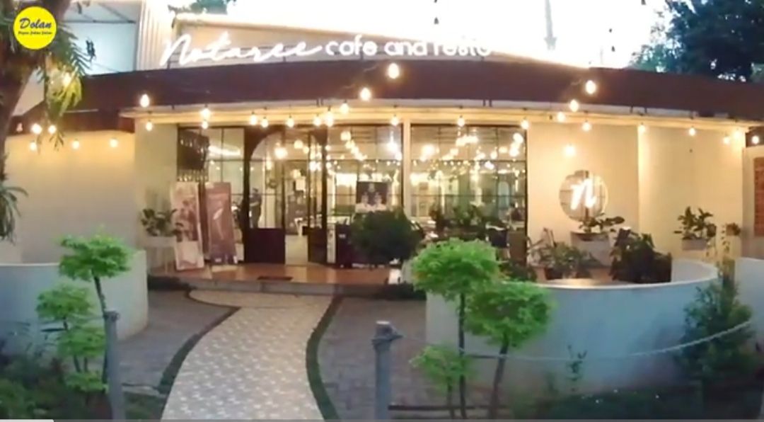 Notaree Cafe and Resto, tempat kuliner hits populer di Kota Tangerang Banten/tangkapan layar YouTube/channel Doyan Jalan Jalan 