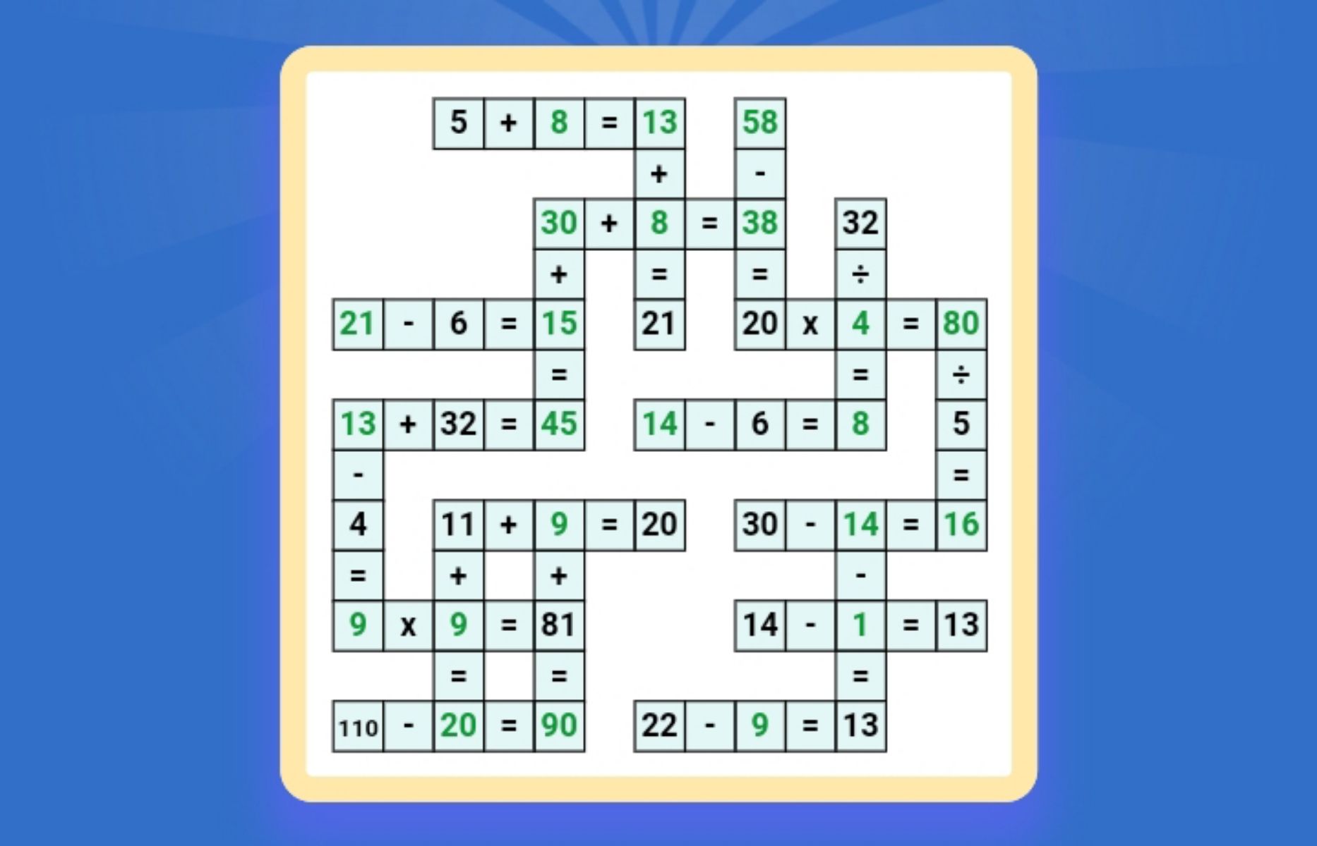 Kunci Jawaban Cross Math Puzzle Game Hari Ini, Kamis 14 Desember 2023 - Hai  Bandung