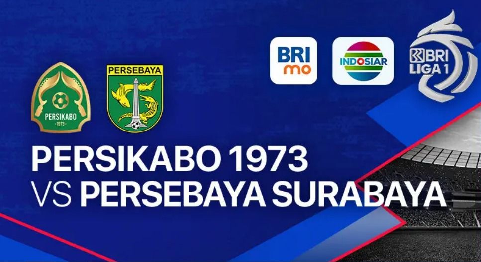 Saksikan Live BRI Liga 1 2023/2024 Antara PERSIKABO 1973 VS PERSEBAYA Surabaya. simak Jadwal Acara Indosiar Minggu 17 Desember 2023