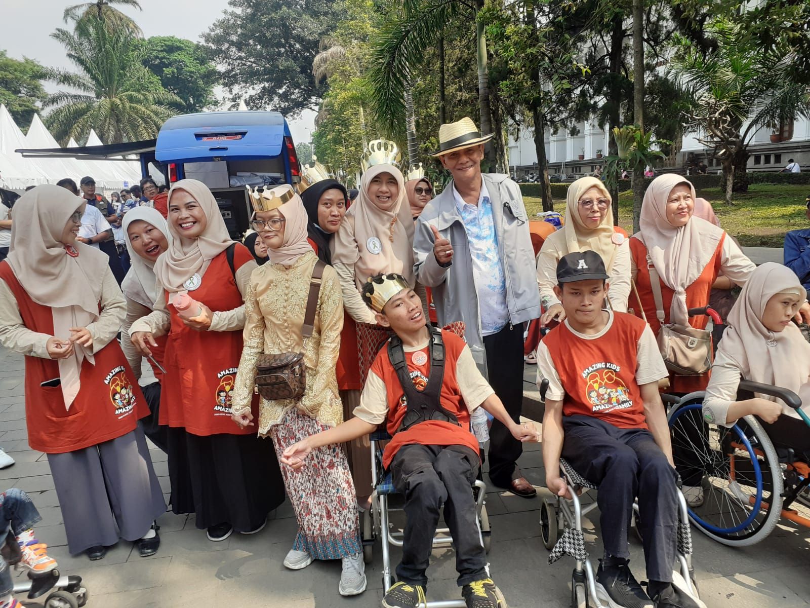 Perkumpulan penyandang Disabilitas Indonesia (PPDI)Jabar Ikut Berpartisipasi dalam Acara Peringatan Hari Disabilitas Internasional (HDI) yang Dilaksanakan Oleh Pemerintah Provinsi Jawa Barat