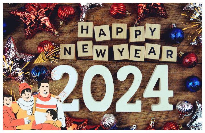 Ilustrasi Tahun Baru 2024. KUMPULAN Ucapan Tahun Baru 2024 dalam Bahasa Inggris, Lengkap dengan Terjemahan Bahasa Indonesia.