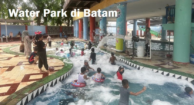 Water Park Taman Dutamas, wahana permainan air di Batam.