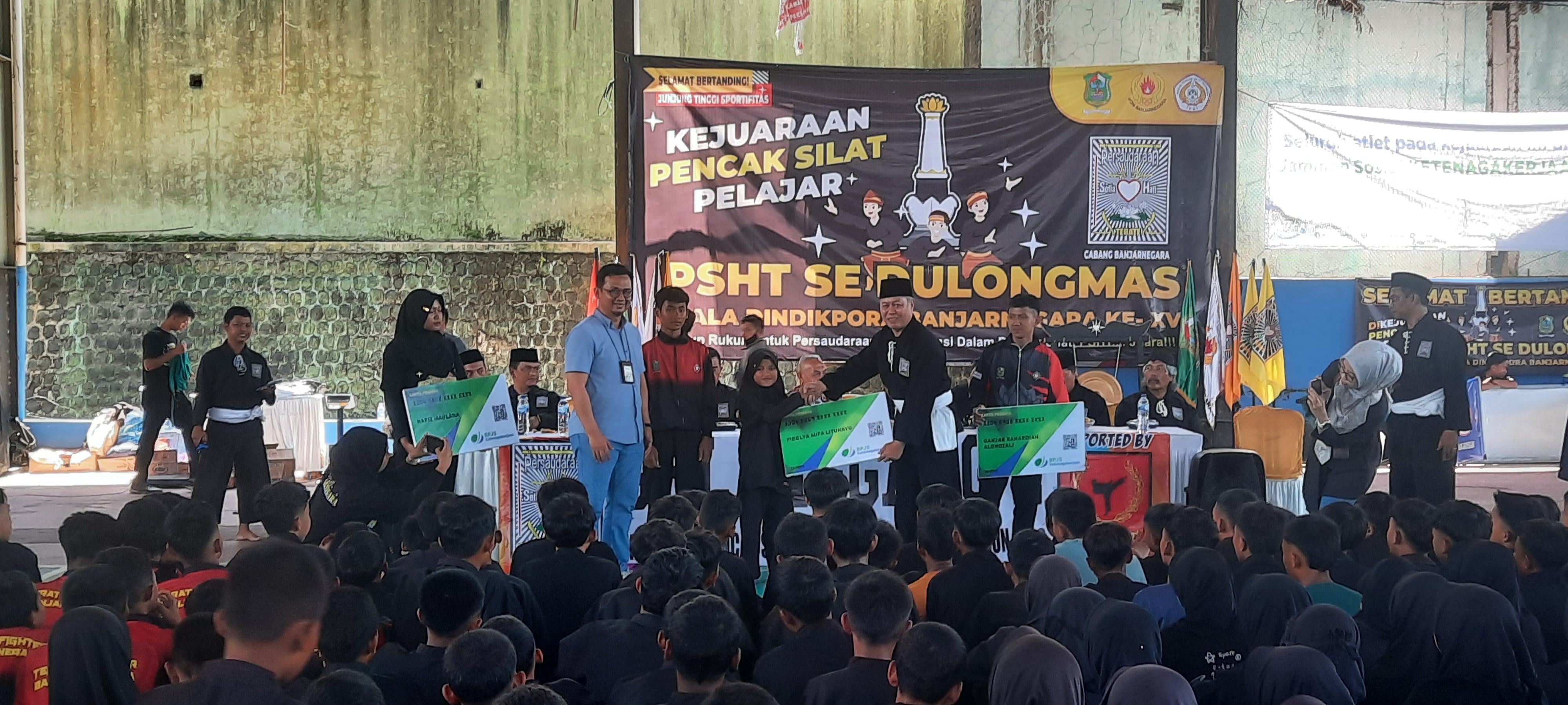 BPJAMSOSTEK Berikan Perlindungan Bagi Atlet pada Gelaran Event PSHT Cup Piala Dindikpora Banjarnegara