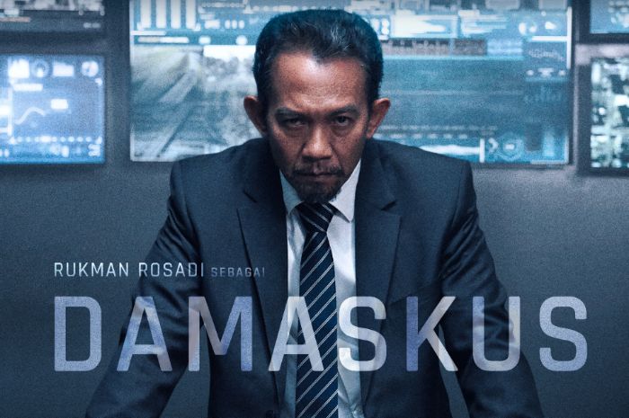 Rukman Rosadi sebagai Damaskus di film 13 Bom di Jakarta.//